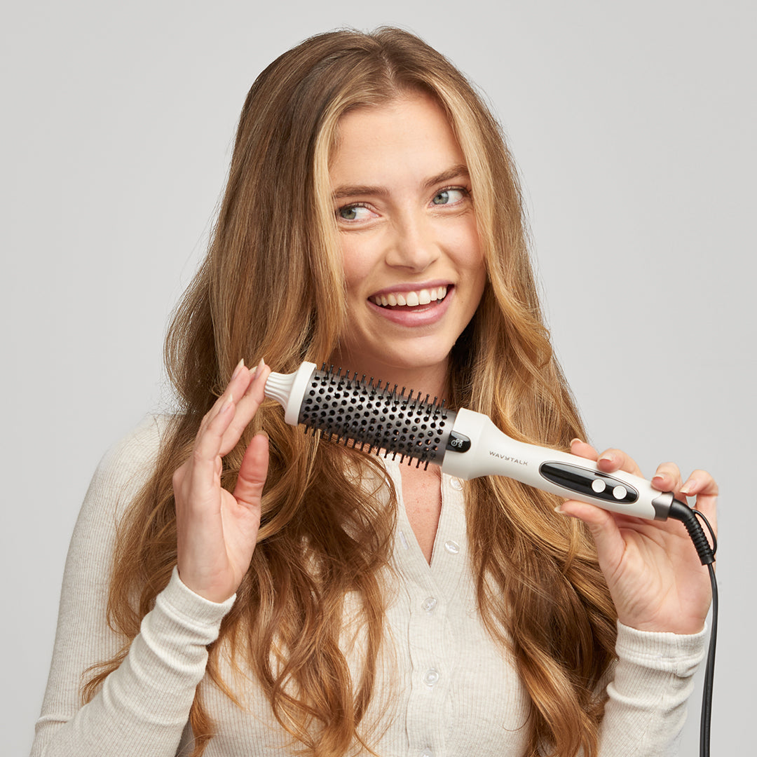 Perfect Blowout Styles at Home with Wavytalk Thermal Brush