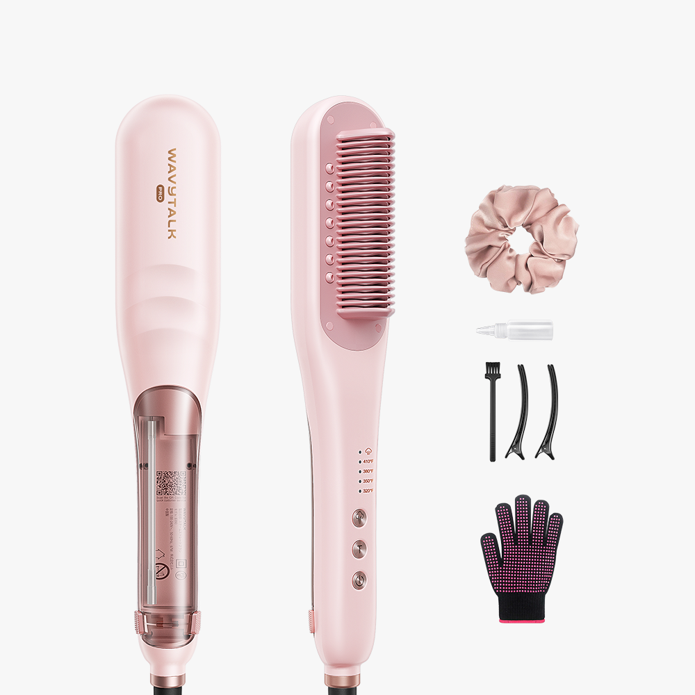 WAVYTALK スチームラインプロ Wavytalk Steamline Pro Dampf-Glättbürste – für glattes, glänzendes