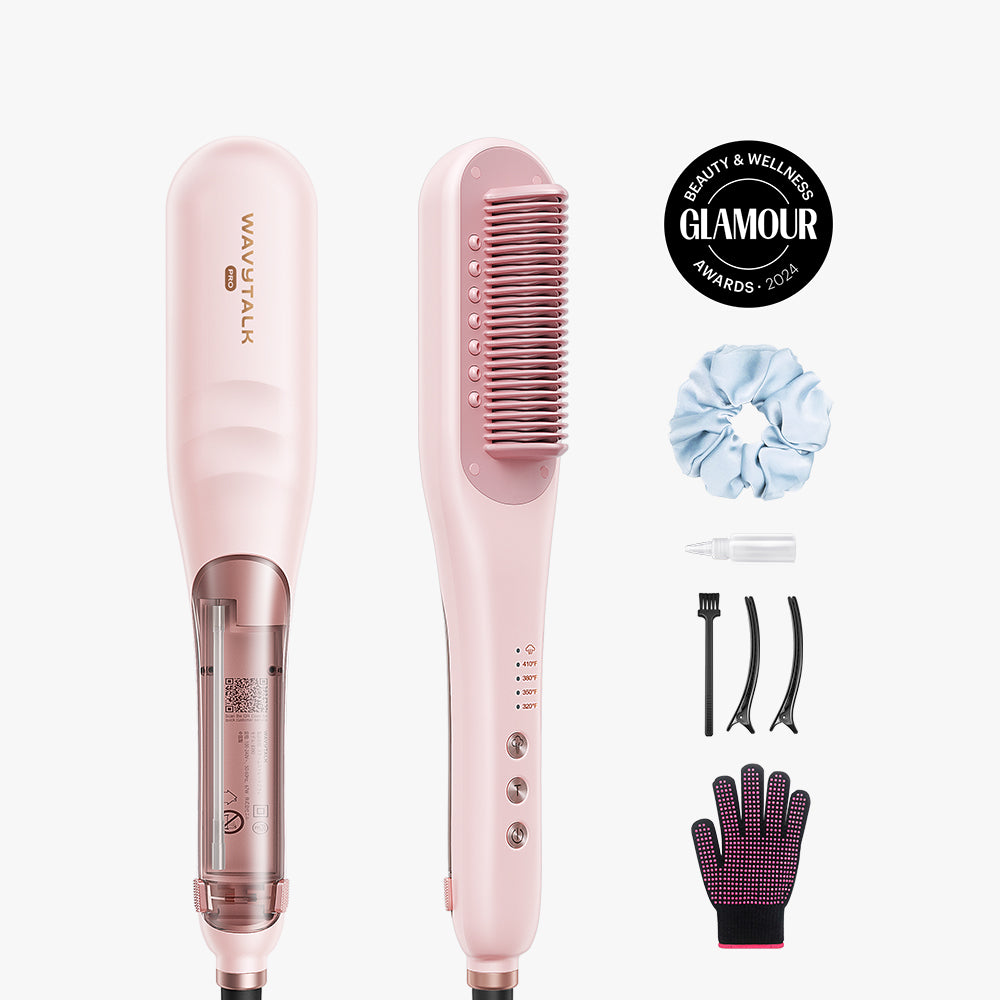 Cepillo alisador Steamline Pro Wavytalk - para cabello liso