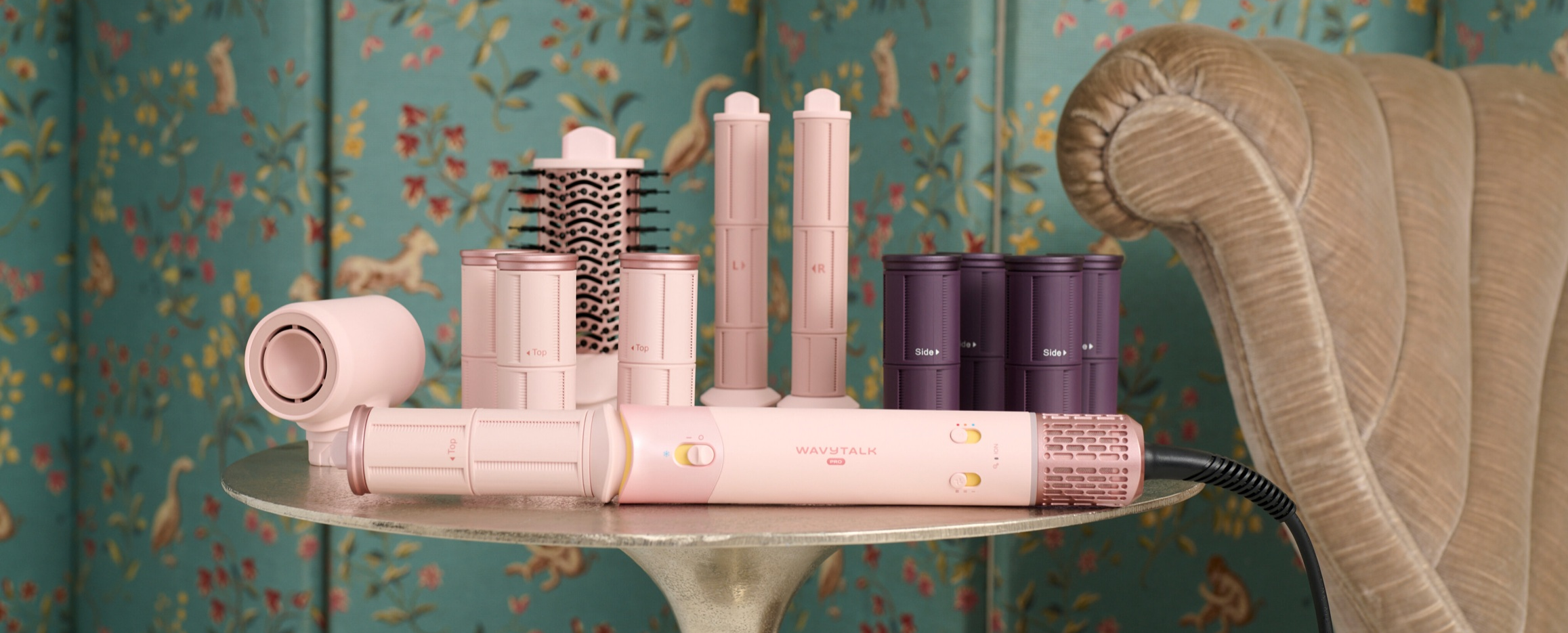 Wavytalk manual hair styling tools collection banner