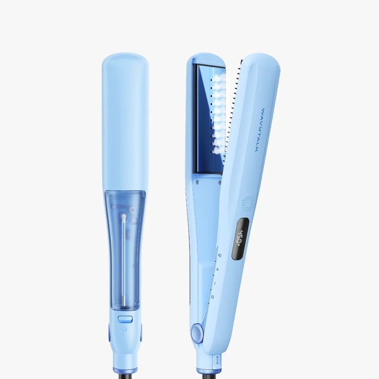 Steam Hair Straightener for Frizzy Hair | Wavytalk Steam Sesh Steam Hair Straightener for Frizzy Hair | Wavytalk Steam Sesh