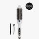 Hair styling tool with attachments on a white background, featuring the Cosmopolitan Beauty Award logo.