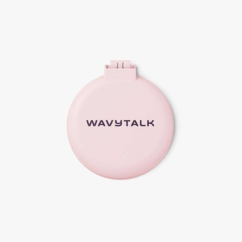Wavytalk Folding Mirror Brush