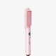 Pink Sleek Sweep hair straightening brush displayed on a clean white background.