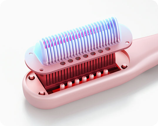 Pink Steamline pro with bristle head 