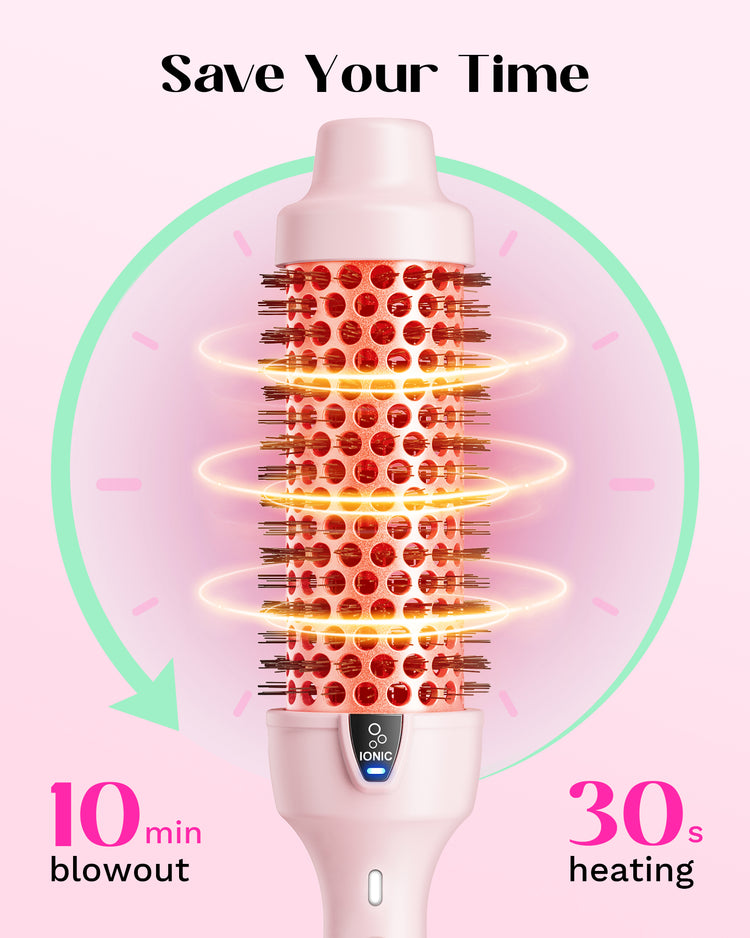 Wavytalk Thermal Brush Blowout Express 1.5" Thermal Round Brush