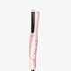 Pink Cool Curl Pencil hair straightener on a white background
