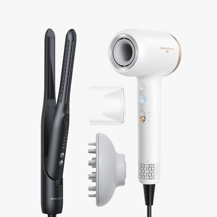 Dry & Curl Duo | Hair Dryer + Airflow Styler for Effortless Curls