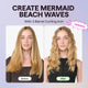 Wavytalk 5 in 1 Curling Wand Set, 0.5-1.25" Barrels& Thermal Brush& Crimper