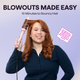 Wavytalk 3 in 1 Curling Wand Set with Heated Round Brush,Versatile Styling