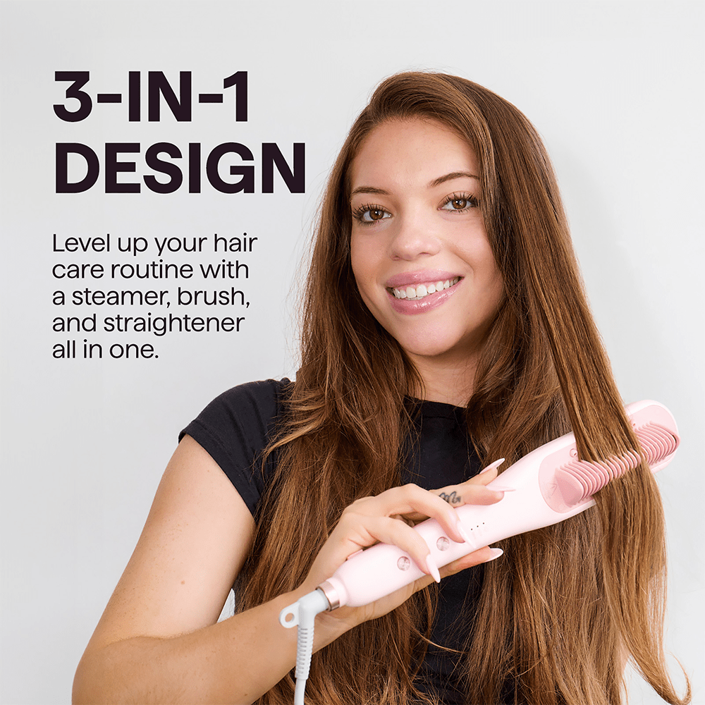 Wavytalk Steamline Pro Steam Straightener Brush - for Smooth Shiny Wavytalk Steamline Pro Steam Straightener Brush - for Smooth Shiny
