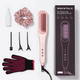 WavytalkSteamline Pro Hair Straightener with packaging, scrunchie, gloves, and attachments on a white background