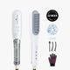 Hair styling tool set with attachments on a white background, featuring the Glamour Beauty & Wellness Award.