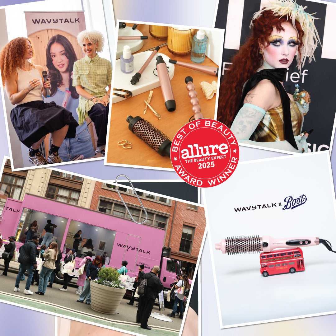Collage of magazine covers and images featuring various people and scenes.