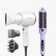 White Blown Away and purple Blowout Boost display on a white background