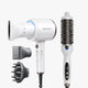 White Blown Away and White Blowout Boost display on a white background