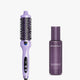 Purple Blowout Boost and bottle of Smooth Barrier on a white background