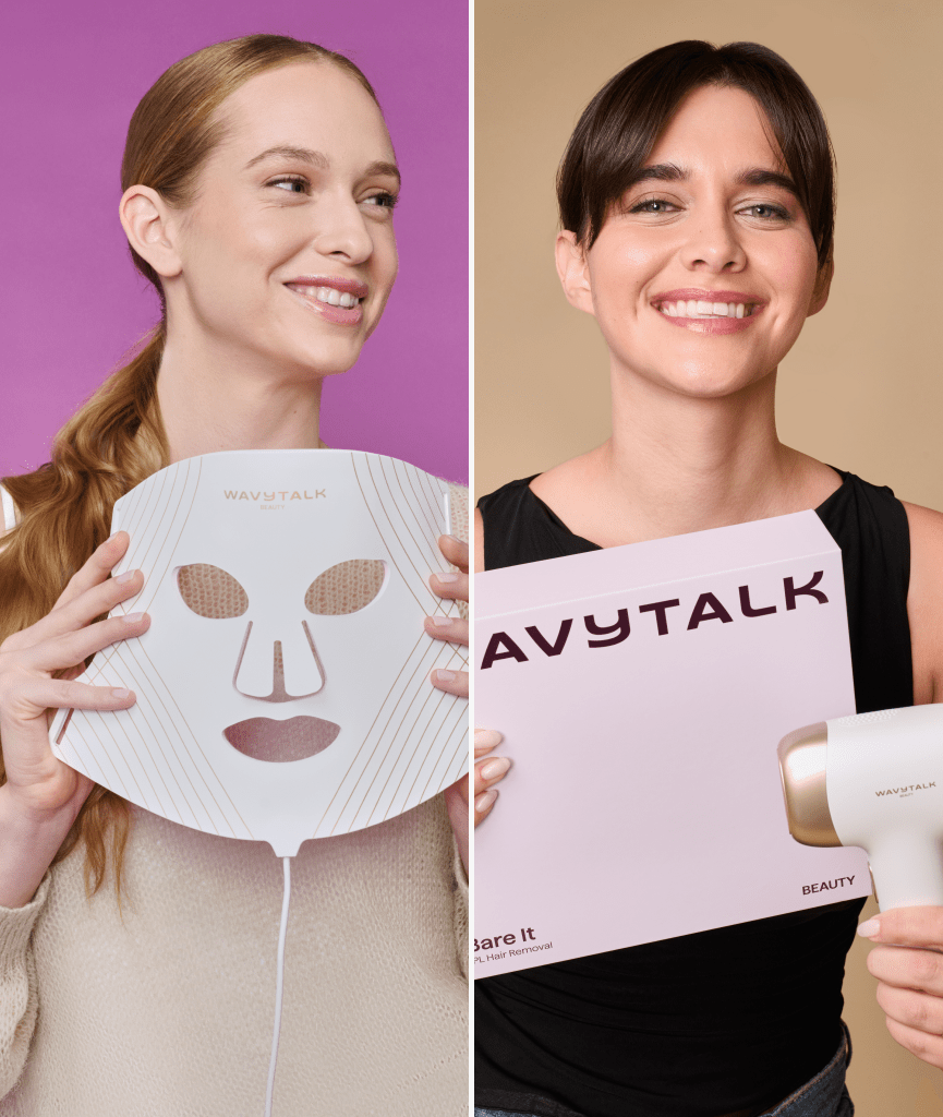 Glow Time LED Therapy Mask | Wavytalk