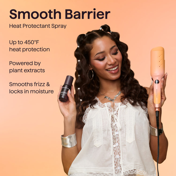 Wavytalk Smooth Barrier Heat Protectant Spray usage