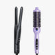 Black Cool Curl Pencil and purple Blowout Boost on a white background