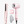 Pink Curl Cool Pencil and pink Turblow Pro with multiple attachments on a white background