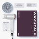 White Turblow Pro with packaging and guides on a white background