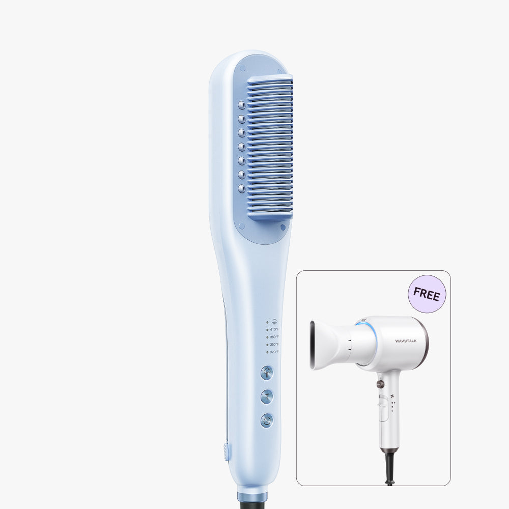 Polished Precision Duo | Blown Away + Steam Brush – Wavytalk