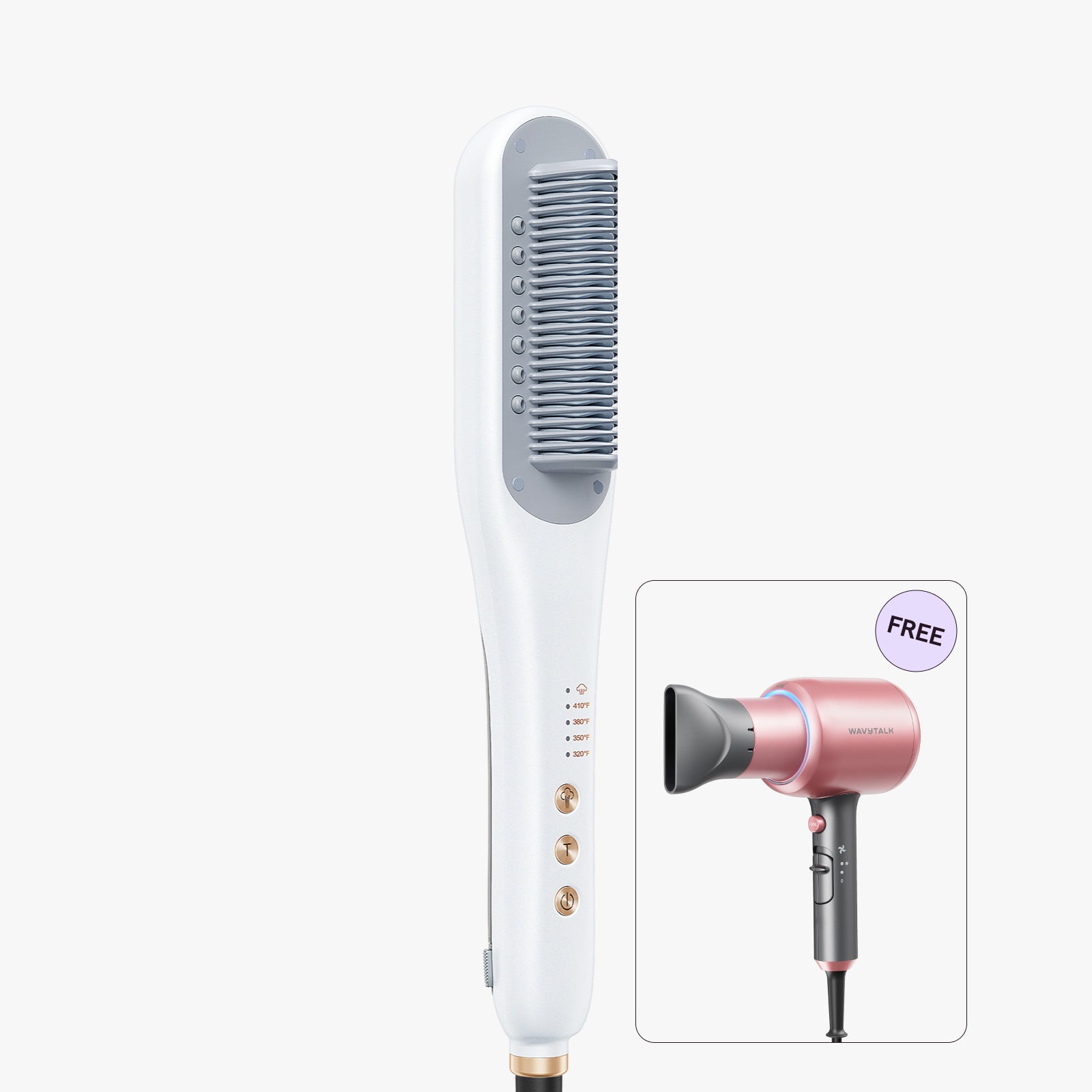 Polished Precision Duo | Blown Away + Steam Brush – Wavytalk