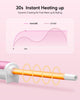 Wavytalk 3/8 Inch Small Curling Iron for Short & Long Hair, Ceramic Barrel