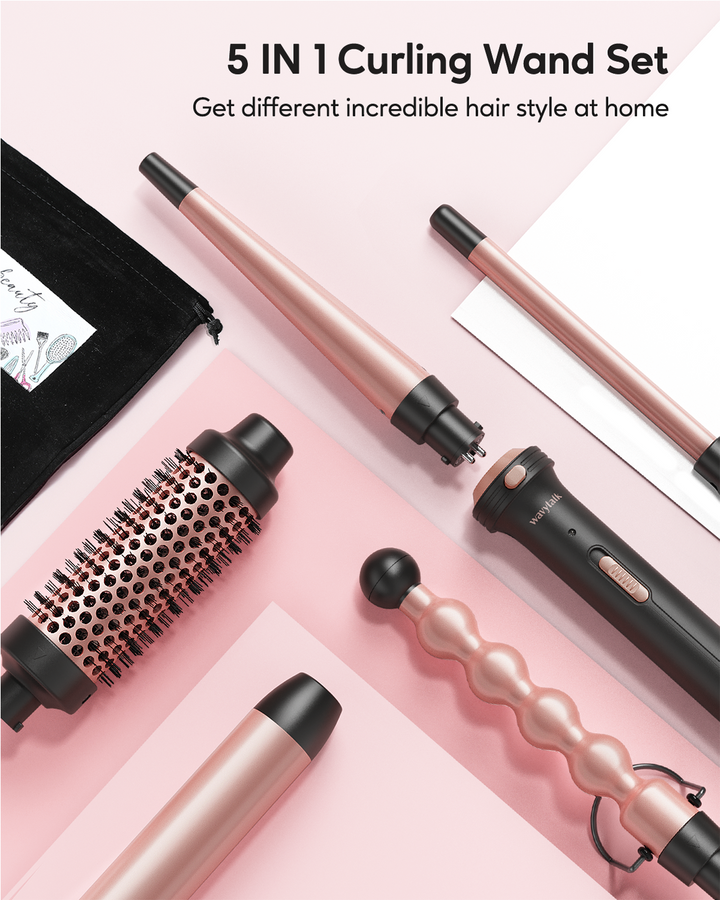 5 in 1 Curling Wand Set