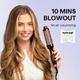 Wavytalk Thermal Brush Blowout Express 1.5" Ionic Heat Round Brush