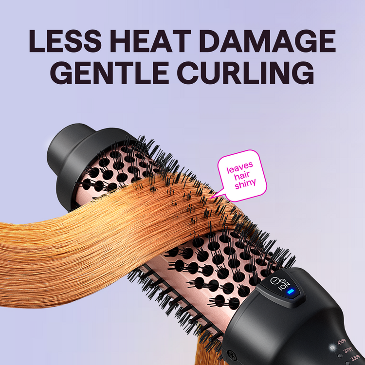 Wavytalk Thermal Brush Blowout Express 1.5" Ionic Heat Round Brush