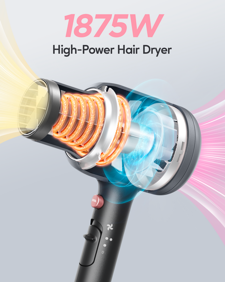Ionic Hair Dryer with Diffuser