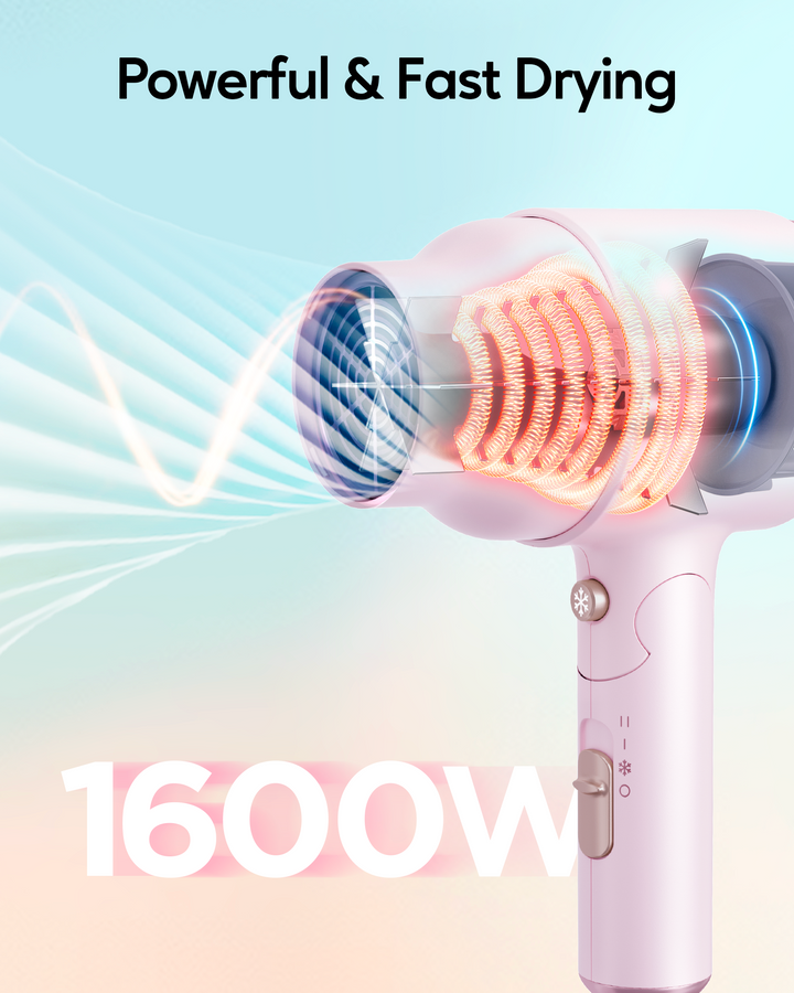 Portable Hair Dryer with Diffuser