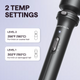 Wavytalk Thermal Brush 1.5" Detachable Heated Round Brush for Blowout Look