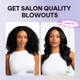 Wavytalk Thermal Brush Blowout Express 1.5" Ionic Heat Round Brush