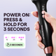 Wavytalk Thermal Brush Blowout Express 1.5" Ionic Heat Round Brush