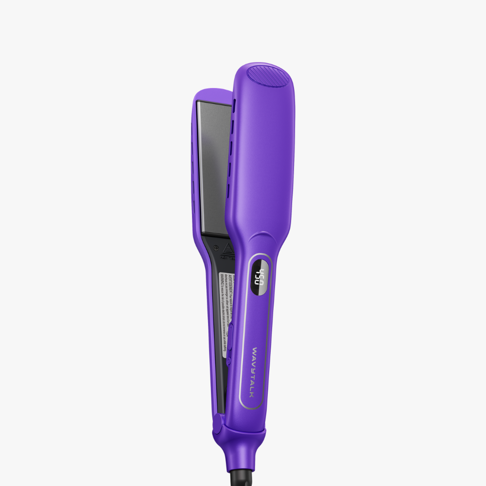 Wavytalk Vent Sesh Wide Flat Iron for Smooth, Fast Straightening Wavytalk Vent Sesh Wide Flat Iron for Smooth, Fast Straightening