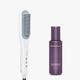 White Steamline Pro and bottle of Smooth Barrier on a white background