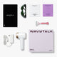 WavyTalk Bare it IPL Hair Removal with packaging, manual, and accessories on a white background