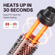 Wavytalk Thermal Brush 1.5" Detachable Heated Round Brush for Blowout Look