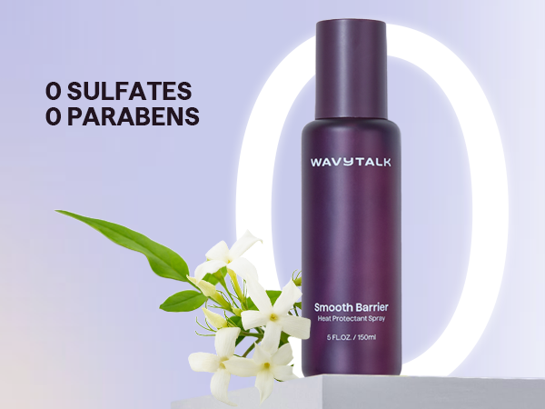 Smooth Barrier heat protectant - 0 sulfates, 0 parabens, clean formula