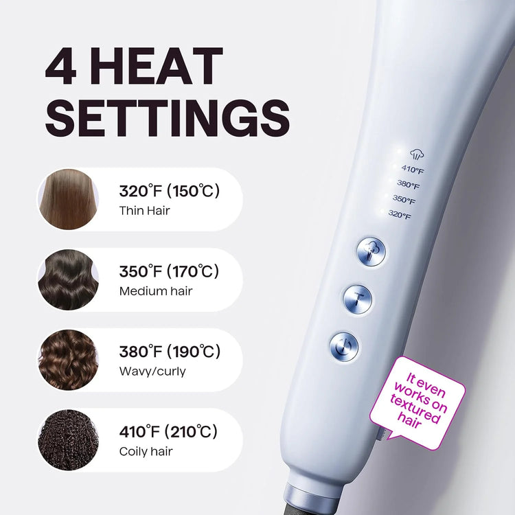Wavytalk Steamline Pro Steam Straightener Brush - for Smooth Shiny Wavytalk Steamline Pro Steam Straightener Brush - for Smooth Shiny