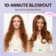 Wavytalk 5 in 1 Curling Iron Set with Heated Round Brush for Blowout Look