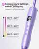 Wavytalk 3/8 Inch Small Curling Iron for Short & Long Hair, Ceramic Barrel